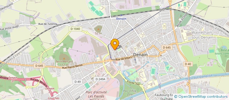 localisation de l'entreprise MONSIEUR PETRU FLOREA  DENAIN