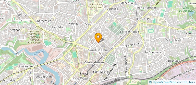 localisation de l'entreprise MONSIEUR PETRU GAURUS à BREST