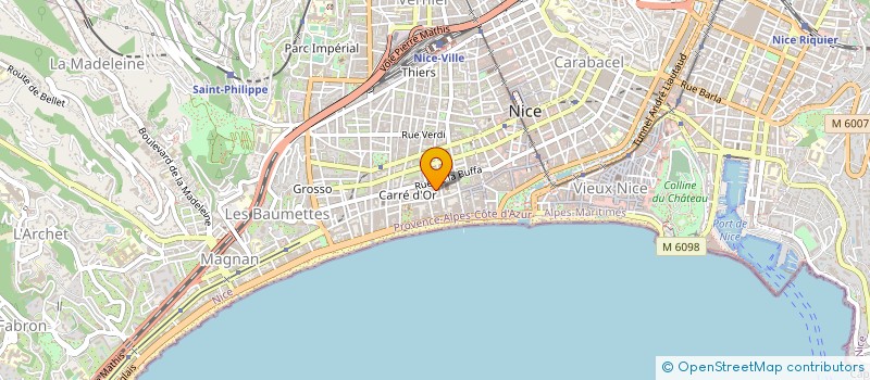 localisation de l'entreprise MONSIEUR PETRU IOSUB  NICE