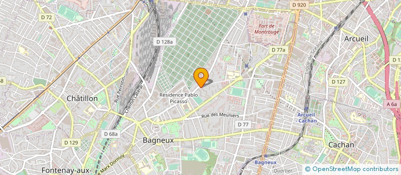 localisation de l'entreprise MONSIEUR PETRU ISAC à BAGNEUX