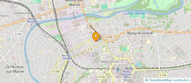 localisation de l'entreprise MONSIEUR PETRU LAZARCIUC  NOISY-LE-GRAND