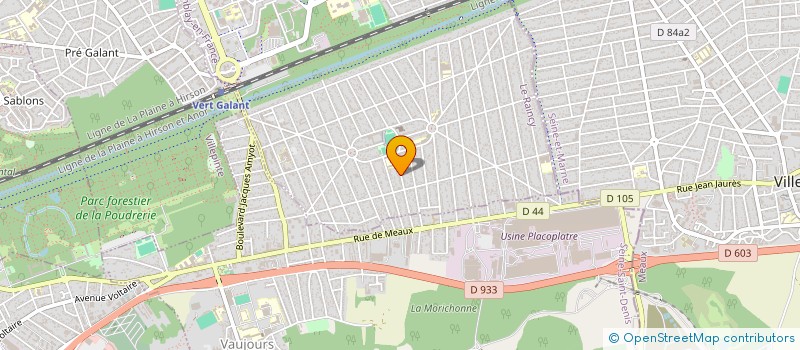 localisation de l'entreprise MONSIEUR PETRU LESNIC  TREMBLAY-EN-FRANCE