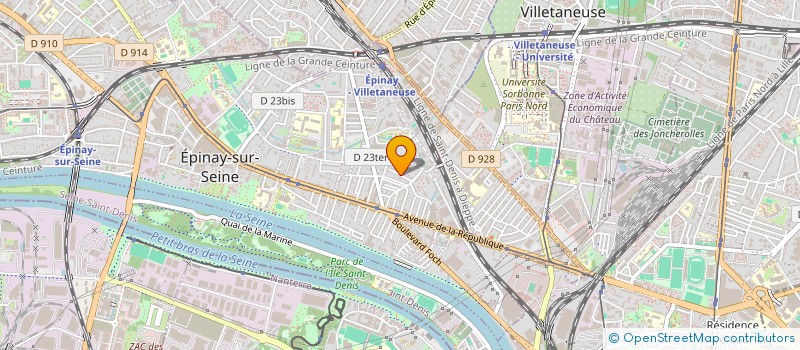 localisation de l'entreprise MONSIEUR PETRU LIVITCHI  EPINAY SUR SEINE