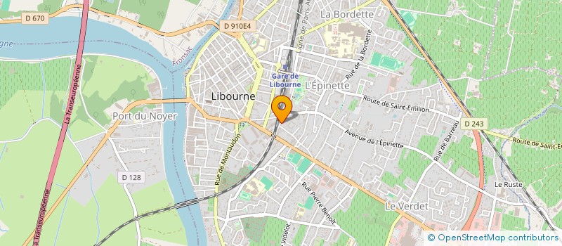 localisation de l'entreprise MONSIEUR PETRU MARGINEAN à LIBOURNE