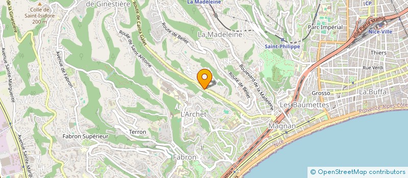 localisation de l'entreprise MONSIEUR PETRU MORGULET à NICE