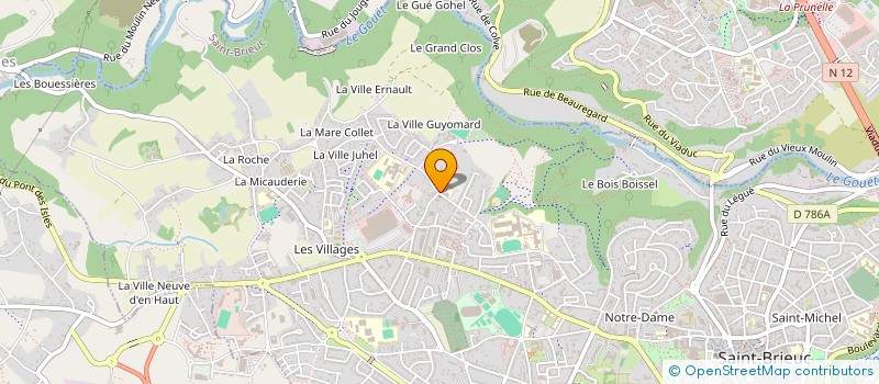 localisation de l'entreprise MONSIEUR PETRU NEDA à SAINT-BRIEUC