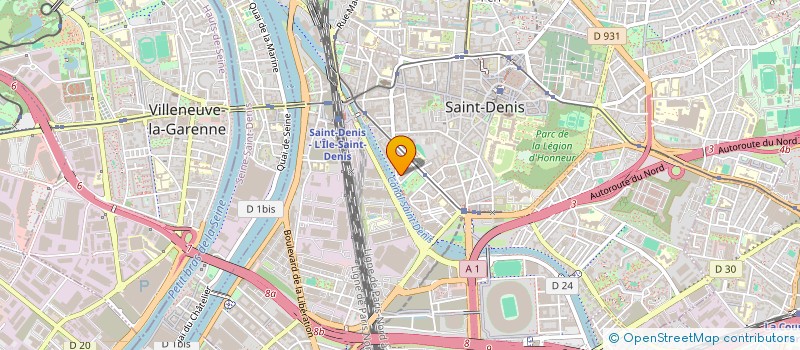 localisation de l'entreprise MONSIEUR PETRU NICULITA à SAINT-DENIS