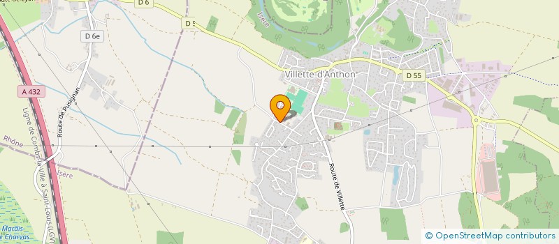 localisation de l'entreprise MONSIEUR PETRU OLARIU  VILLETTE-D'ANTHON