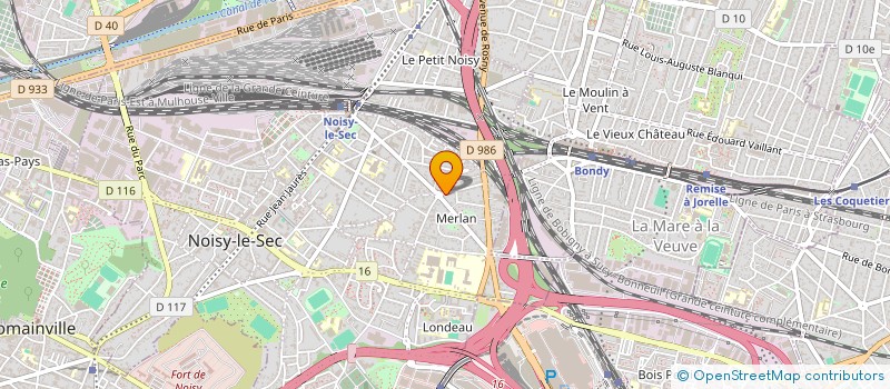 localisation de l'entreprise MONSIEUR PETRU ORBAN à NOISY-LE-SEC