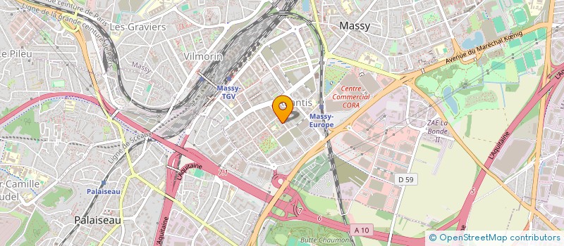localisation de l'entreprise MONSIEUR PETRU PADURET à MASSY