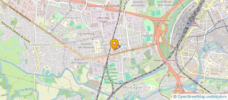 localisation de l'entreprise MONSIEUR PETRU PETCOV à STRASBOURG