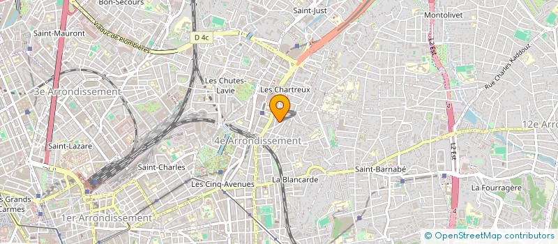 localisation de l'entreprise MONSIEUR PETRU SARAMET à MARSEILLE