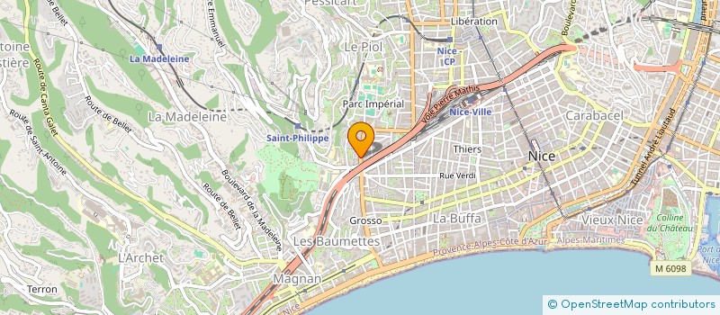 localisation de l'entreprise MONSIEUR PETRU SPRINCEANA à NICE