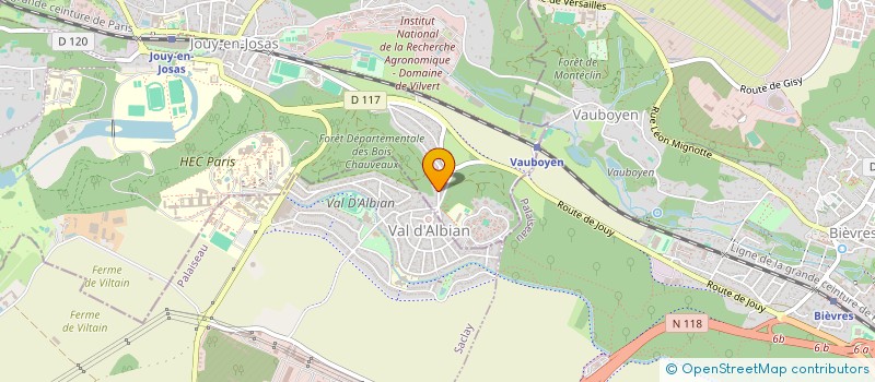 localisation de l'entreprise MONSIEUR PETRU TIMOTIN  JOUY-EN-JOSAS