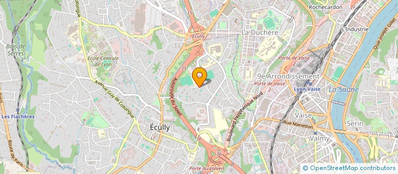 localisation de l'entreprise MONSIEUR PETRU VASILESCU à ECULLY