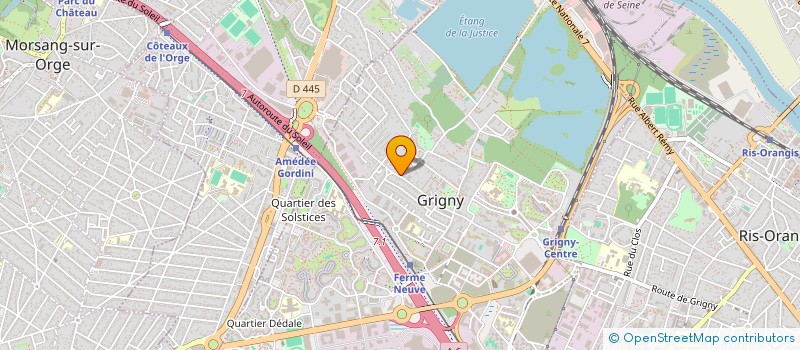 localisation de l'entreprise MONSIEUR PETRU ZNACOVAN à GRIGNY