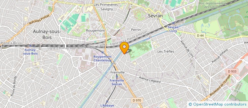 localisation de l'entreprise MONSIEUR PETRUS FOLKERS à SEVRAN