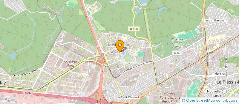 localisation de l'entreprise MONSIEUR PETRUT BLAJ  MEUDON