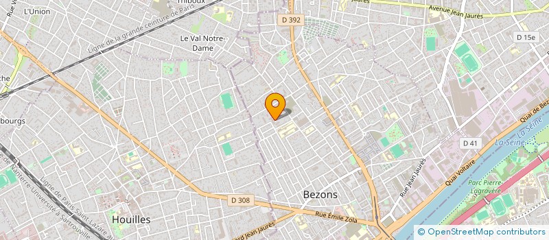 localisation de l'entreprise MONSIEUR PETRUT VASILE  BEZONS