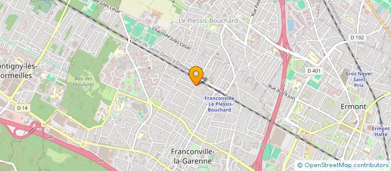 localisation de l'entreprise MONSIEUR PETUS JEAN-PIERRE à MEAUX