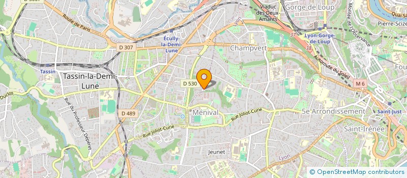 localisation de l'entreprise MONSIEUR PETYO KOZHUHAROV  TASSIN-LA-DEMI-LUNE