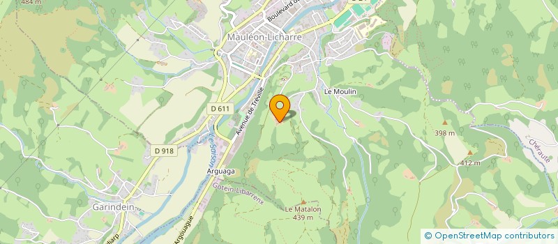 localisation de l'entreprise MONSIEUR PEYO ETCHEBERRY  MAULEON-LICHARRE