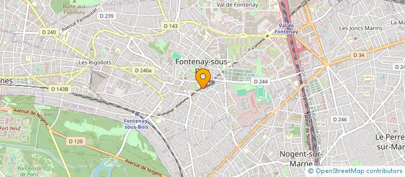 localisation de l'entreprise MONSIEUR PEYTON WAMI MABIBI à FONTENAY-SOUS-BOIS