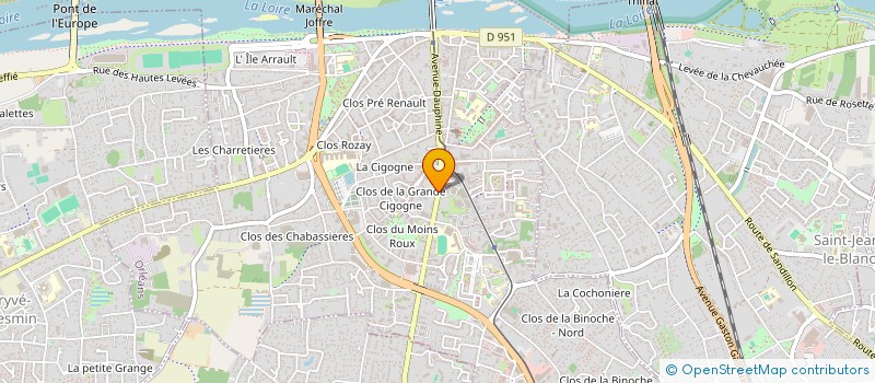 localisation de l'entreprise MONSIEUR PHABLO MESQUITA DA SILVA  ORLEANS
