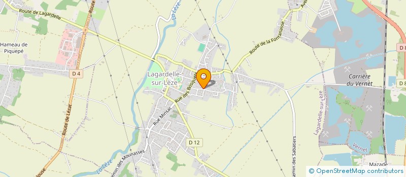 localisation de l'entreprise MONSIEUR PHAL PHOK  LAGARDELLE-SUR-LEZE