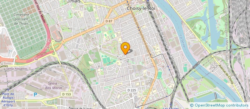 localisation de l'entreprise MONSIEUR PHANG NGUYEN  THIAIS