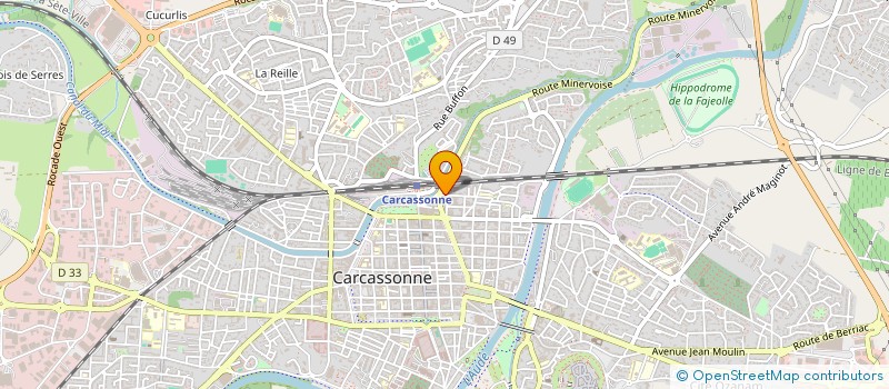 localisation de l'entreprise MONSIEUR PHARREL LUBRANO DI SBARAGLIONE  CARCASSONNE