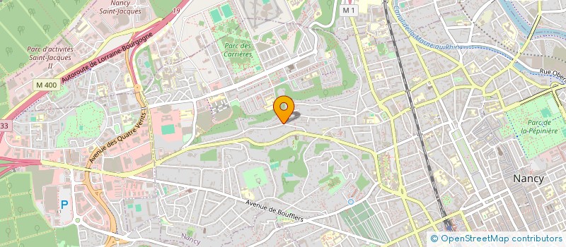 localisation de l'entreprise MONSIEUR PHARRELL PALMISTE  NANCY