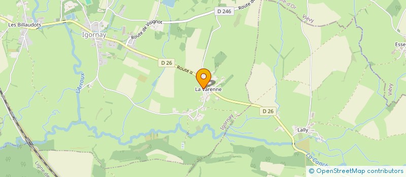 localisation de l'entreprise MONSIEUR PHETH TE  IGORNAY