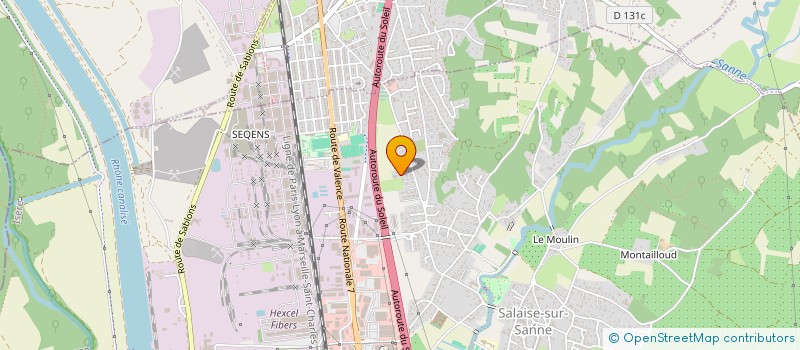 localisation de l'entreprise MONSIEUR PHETVIENG KHOTSOMBATH  SALAISE-SUR-SANNE