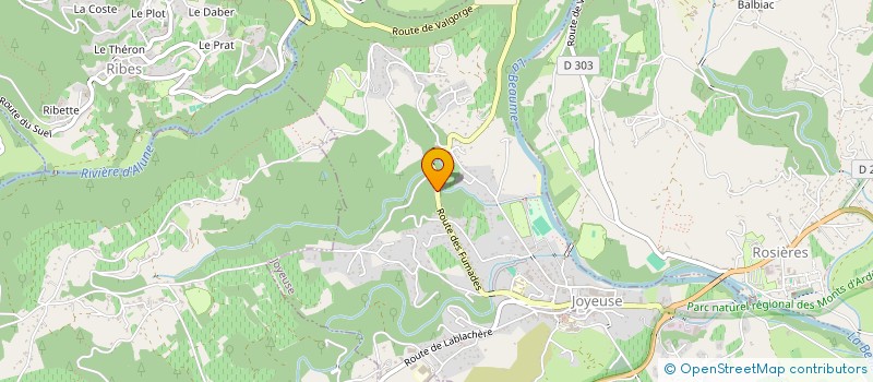 localisation de l'entreprise MONSIEUR PHEUANG KEOVIPHA  JOYEUSE