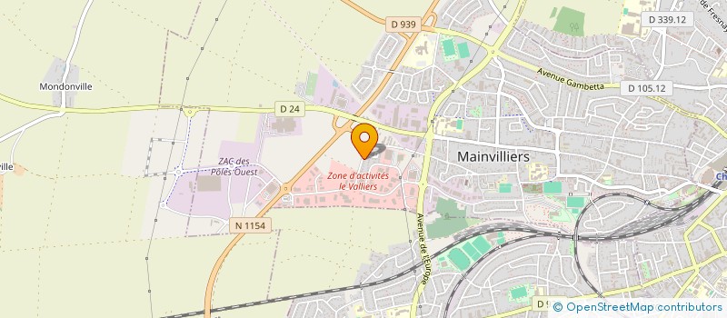 localisation de l'entreprise MONSIEUR PHIDOLIN MAZARIN à MAINVILLIERS