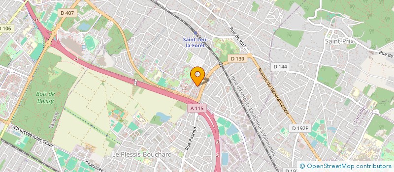 localisation de l'entreprise MONSIEUR PHILANY LAJIMI  SAINT-LEU-LA-FORET