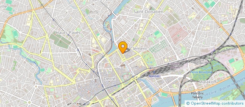 localisation de l'entreprise MONSIEUR PHILEMON THOMAS  NANTES