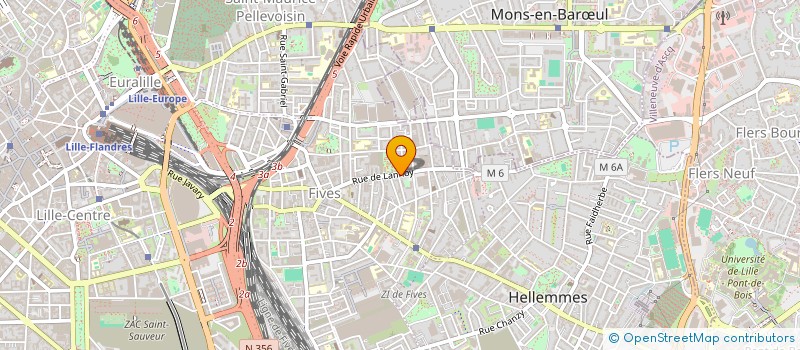 localisation de l'entreprise MONSIEUR PHILEMON VANORLE à LILLE