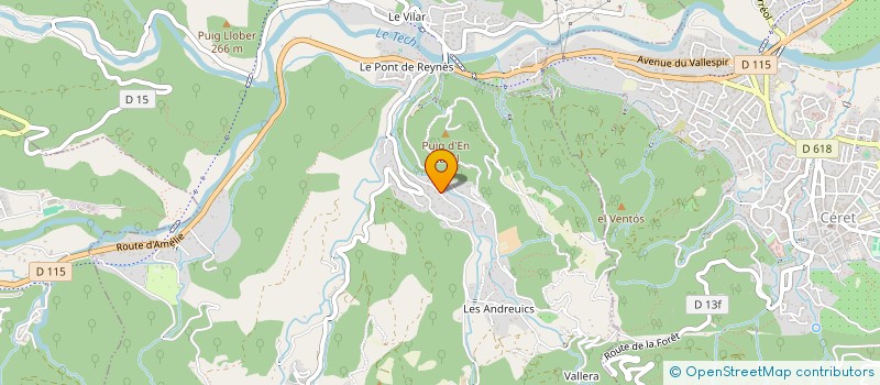localisation de l'entreprise MONSIEUR PHILIBERT BOISSET à REYNES