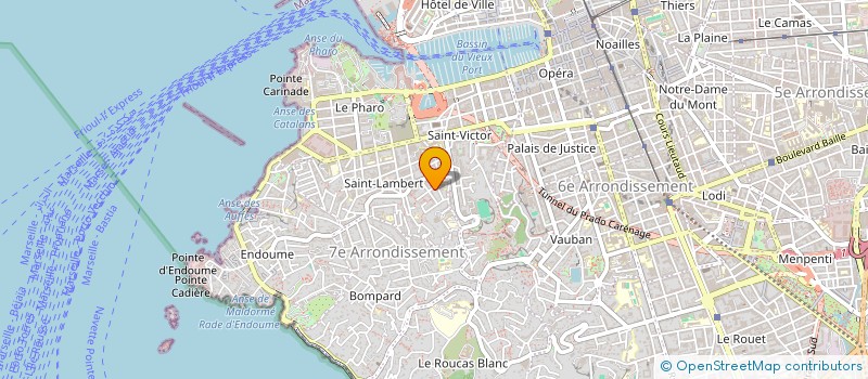 localisation de l'entreprise MONSIEUR PHILIBERT DE BONNAFOS à MARSEILLE