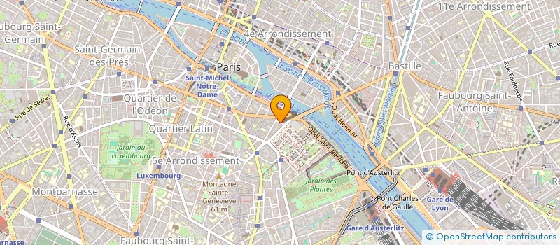 localisation de l'entreprise MONSIEUR PHILIBERT GERARDIN  PARIS