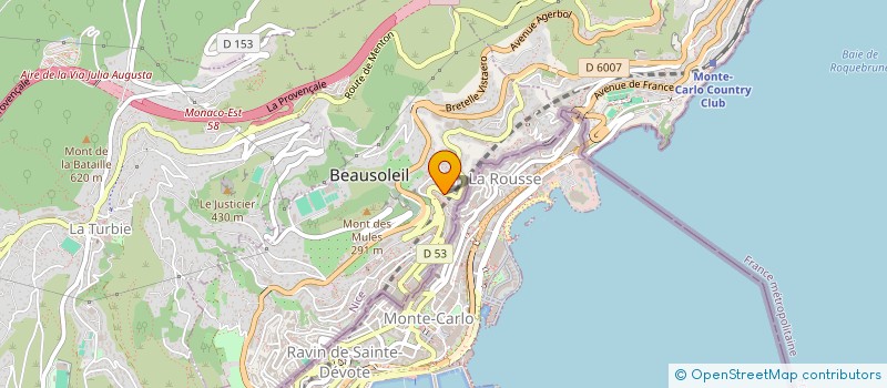 localisation de l'entreprise MONSIEUR PHILIBERT LE COEUR  BEAUSOLEIL