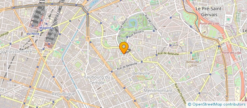 localisation de l'entreprise MONSIEUR PHILIBERT LOUIS  PARIS