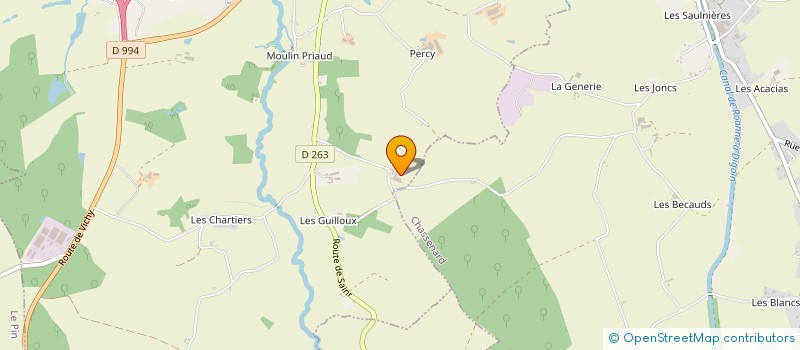 localisation de l'entreprise MONSIEUR PHILIBERT MARMILLOT à MOLINET