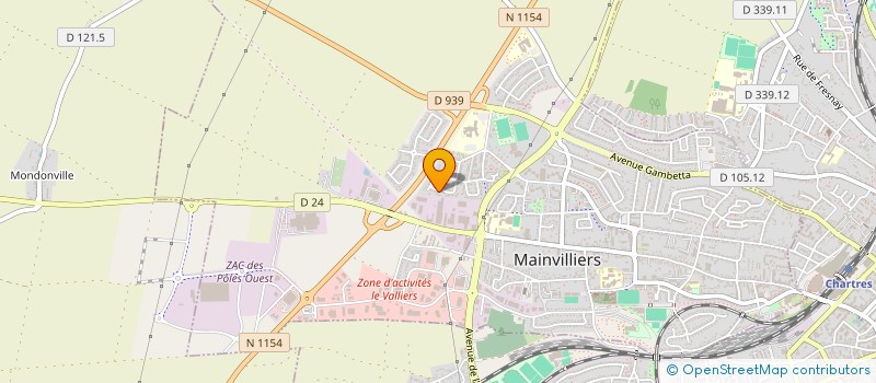 localisation de l'entreprise MONSIEUR PHILIBERT MIOT à MAINVILLIERS