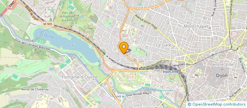 localisation de l'entreprise MONSIEUR PHILIBERT NTAYIRYO  DIJON