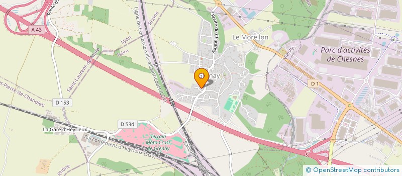 localisation de l'entreprise MONSIEUR PHILIIPPE GUICHARD  GRENAY