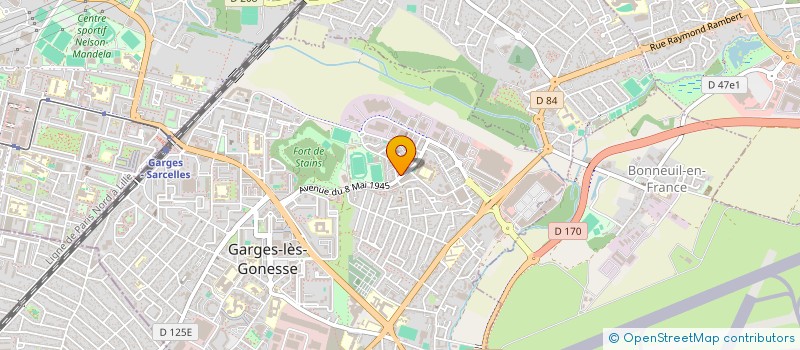 localisation de l'entreprise MONSIEUR PHILIP AGYEMANG  GARGES-LES-GONESSE