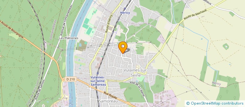 localisation de l'entreprise MONSIEUR PHILIP ALFONS  VULAINES-SUR-SEINE